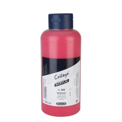 Schmincke College Acrylic Paint 750 ml 320 Carmine Red