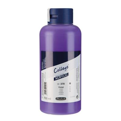 Schmincke College Acrylic Paint 750 ml 370 Violet