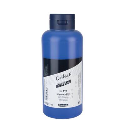 Schmincke College Acrylic Paint 750 ml 410 Ultramarine Blue