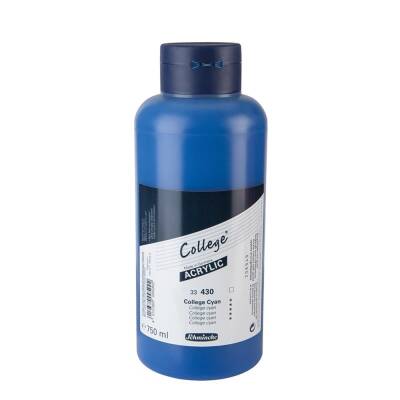 Schmincke College Acrylic Paint 750 ml 430 College Cyan