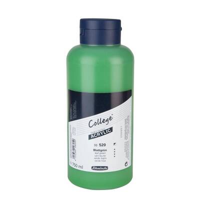 Schmincke College Acrylic Paint 750 ml 520 Leaf Green