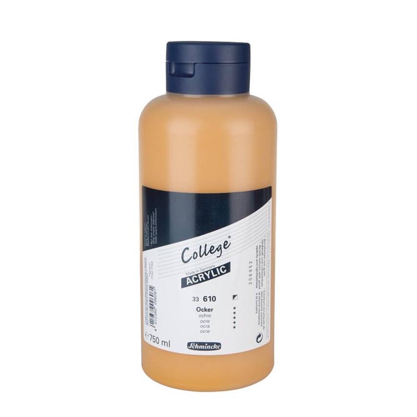 Schmincke College Acrylic Paint 750 ml 610 Ocher - 1