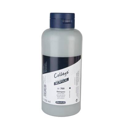 Schmincke College Acrylic Paint 750 ml 700 Stone Gray