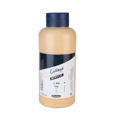 Schmincke College Acrylic Paint 750 ml 810 Gold