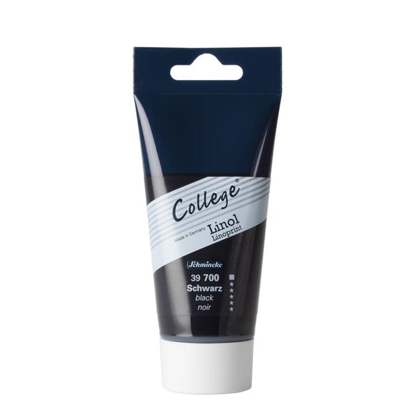 Schmincke College Linol Paint 75 ml 700 Black - 1