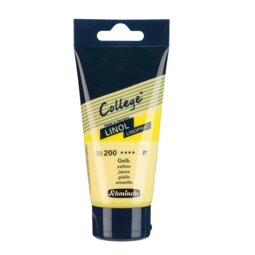 Schmincke College Linoleum Paint 75 ml 200 Yellow - 1