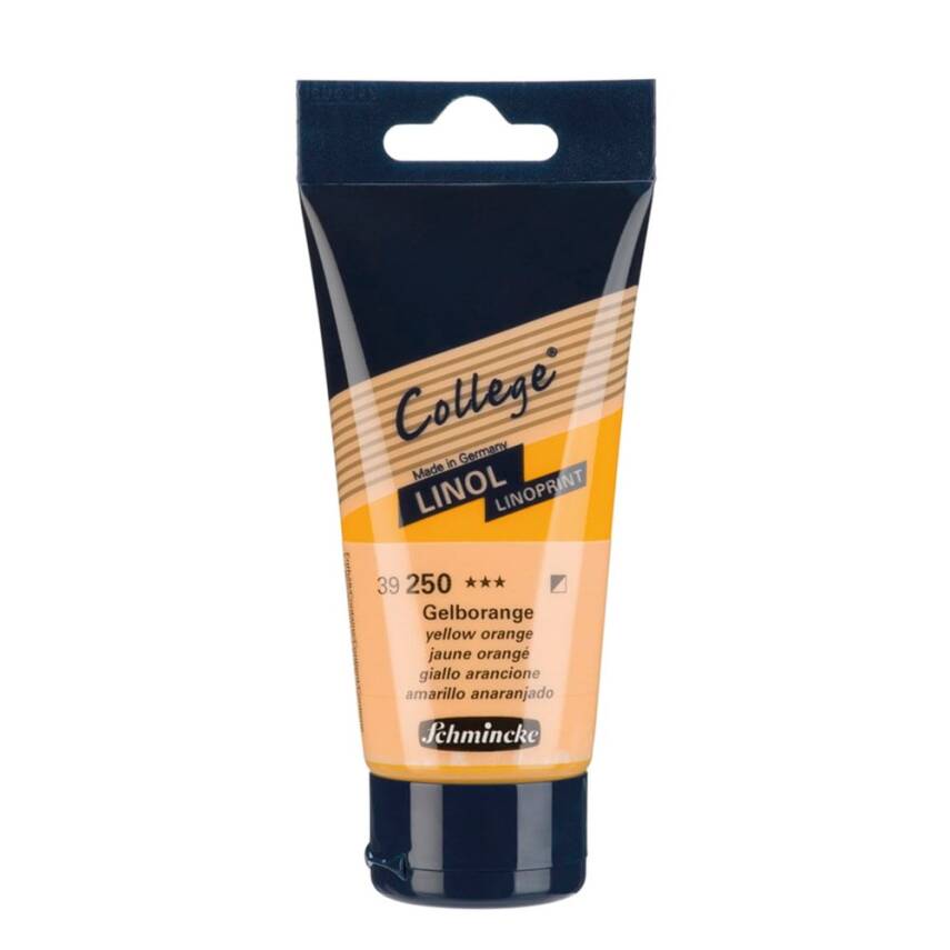 Schmincke College Linoleum Paint 75 ml 250 Orange - 1