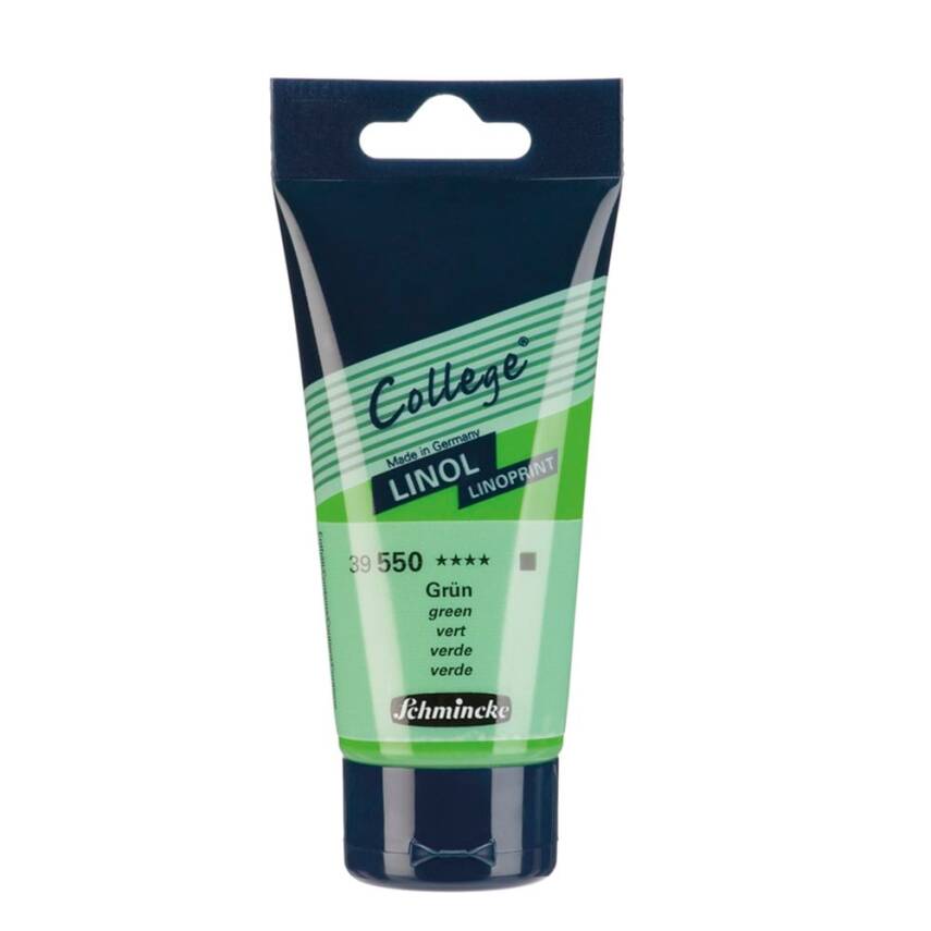 Schmincke College Linoleum Paint 75 ml 550 Green - 1