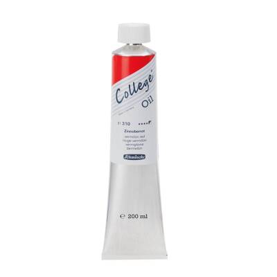 Schmincke College Oil Paint 200 ml 310 Vermilion Red
