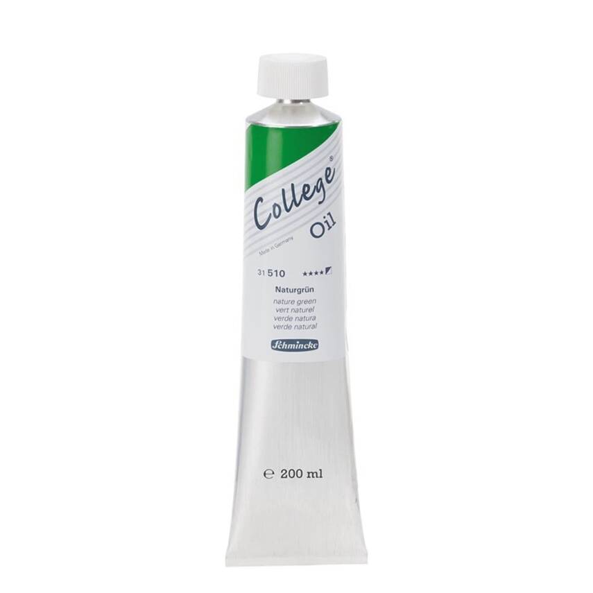 Schmincke College Oil Paint 200 ml 510 Nature Green - 1