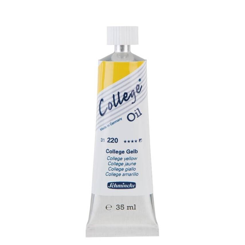 Schmincke College Oil Paint 35 ml 220 College Yellow - 1