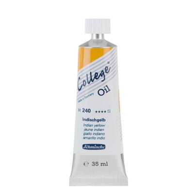 Schmincke College Oil Paint 35 ml 240 Indian Yellow