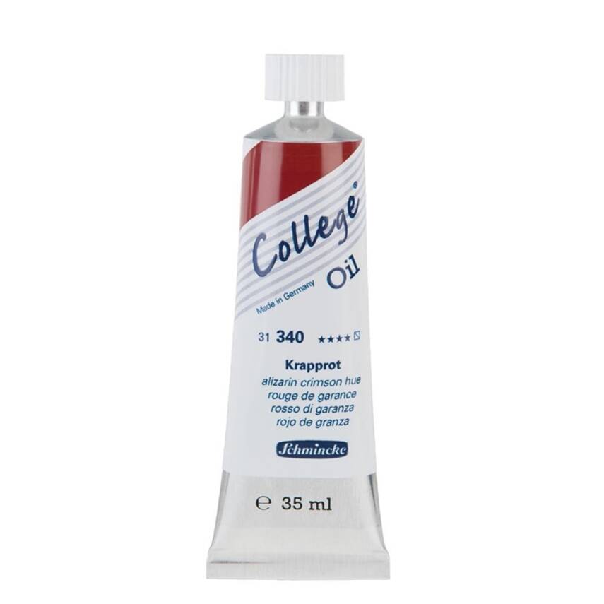 Schmincke College Oil Paint 35 ml 340 Alizarin Crimson Hue - 1