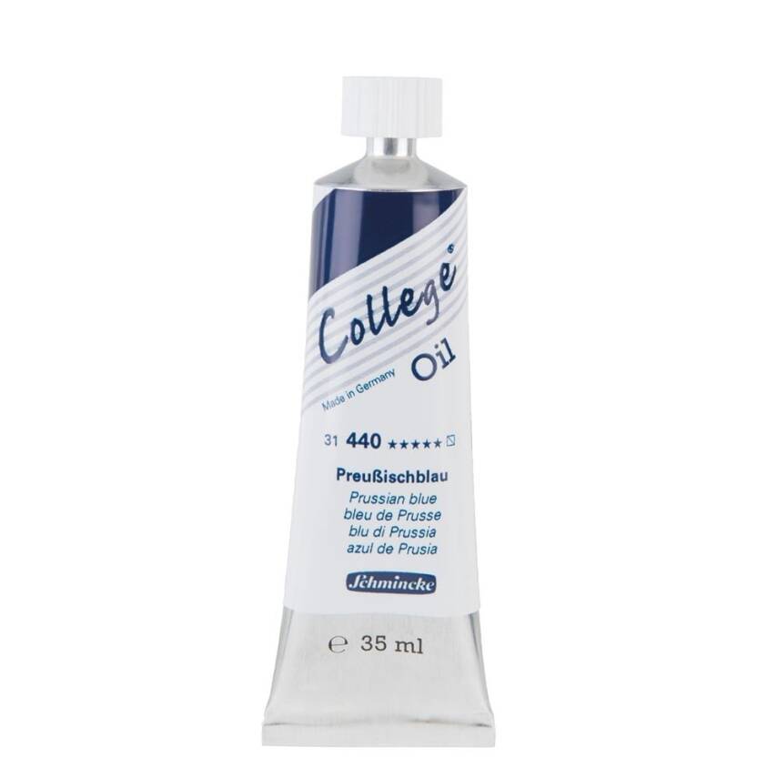 Schmincke College Oil Paint 35 ml 440 Prussian Blue - 1