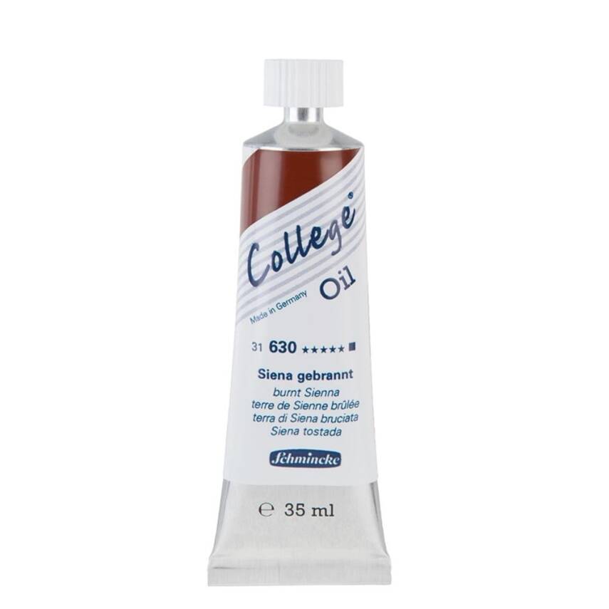 Schmincke College Oil Paint 35 ml 630 Burnt Sienna - 1