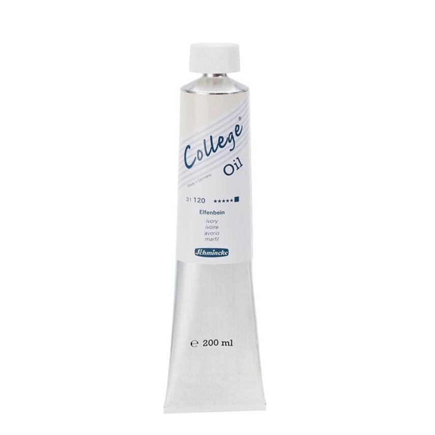 Schmincke College Oil Yağlı Boya 200 ml 120 Ivory - 1