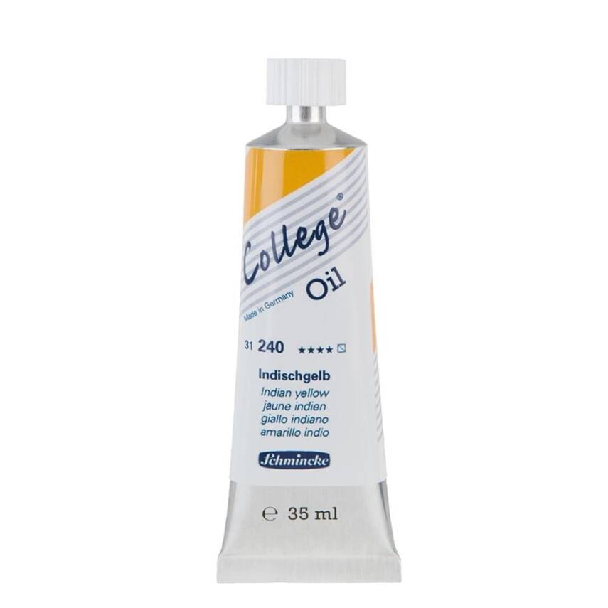 Schmincke College Oil Yağlı Boya 35 ml 240 Indian Yellow - 1