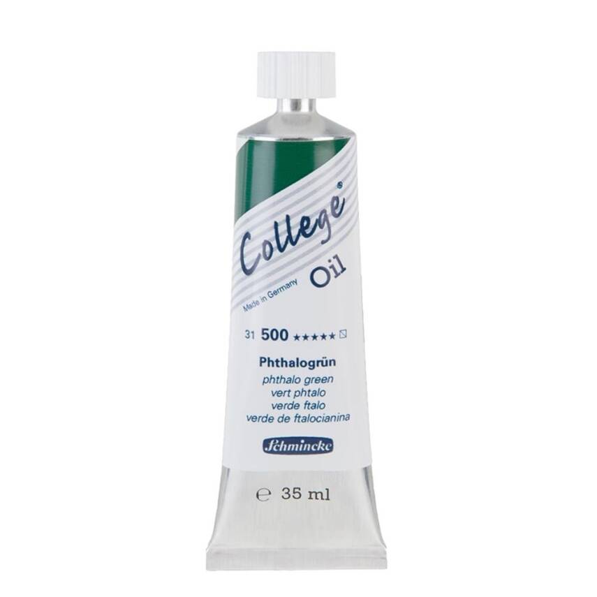 Schmincke College Oil Yağlı Boya 35 ml 500 Phthalo Green - 1