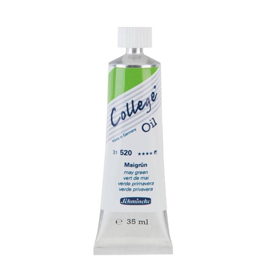 Schmincke College Oil Yağlı Boya 35 ml 520 May Green - 1