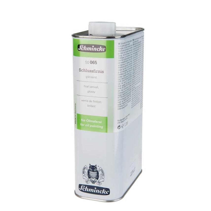 Schmincke Final Varnish Parlak Yağlı Boya Final Verniği 1000 ml 50065 - 1