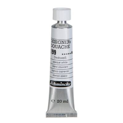 Schmincke Hks Designers' Gouache 20 ml Tube 199 Opaque White