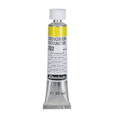 Schmincke Hks Designers' Gouache 20 ml Tube 202 Lemon Yellow