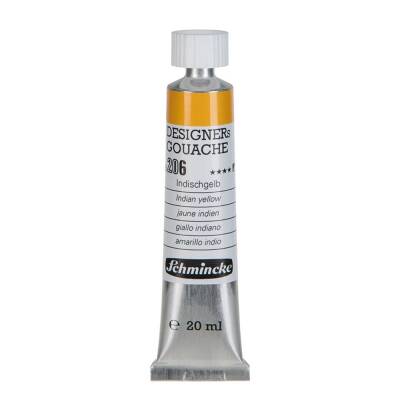 Schmincke Hks Designers' Gouache 20 ml Tube 206 Indian Yellow