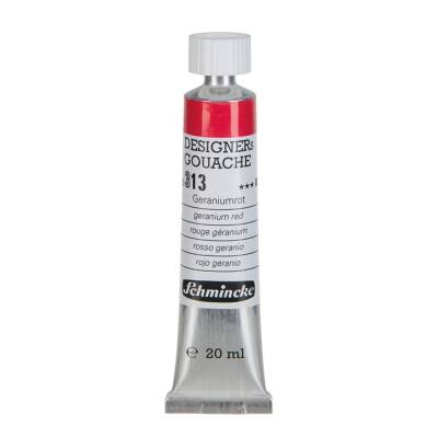 Schmincke Hks Designers' Gouache 20 ml Tube 313 Geranium Red