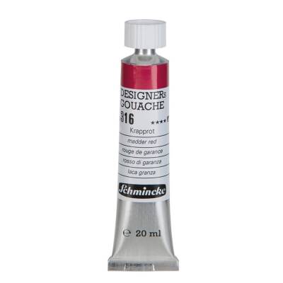 Schmincke Hks Designers' Gouache 20 ml Tube 316 Madder Red