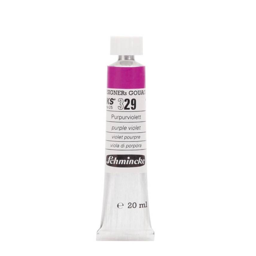 Schmincke Hks Designers' Gouache 20 ml Tube 329 Purple Violet - 1