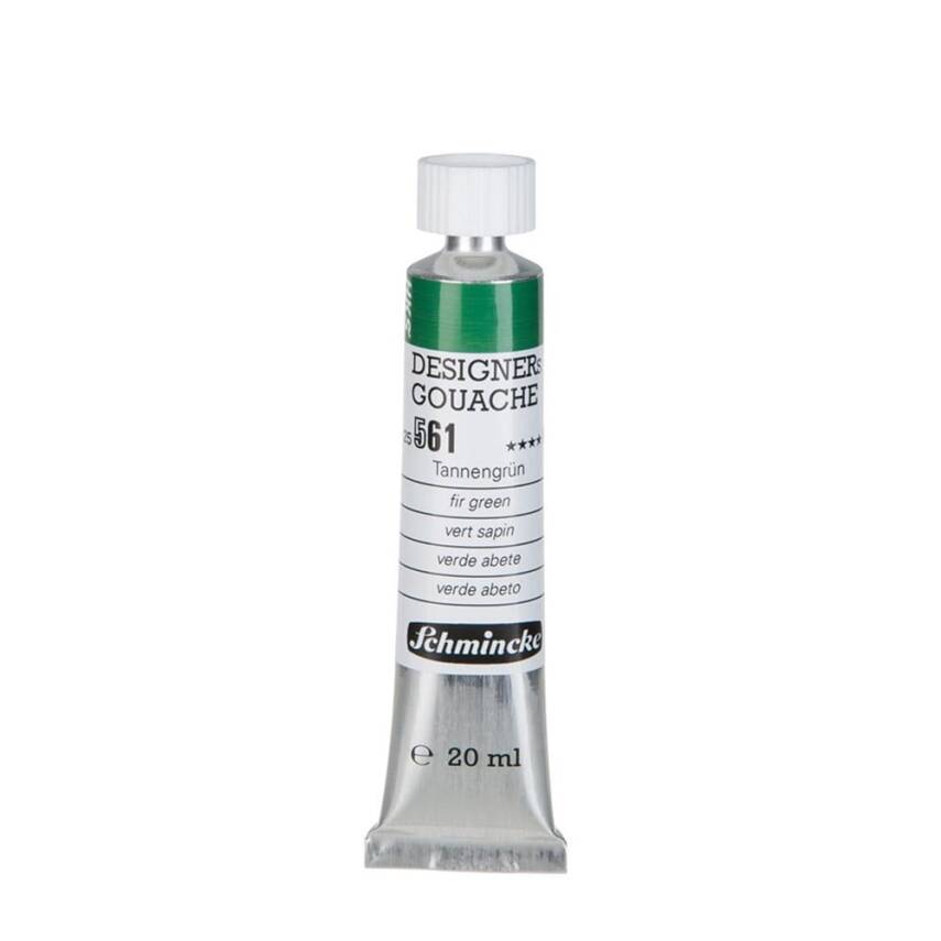 Schmincke Hks Designers' Gouache 20 ml Tube 561 Fir Green - 3