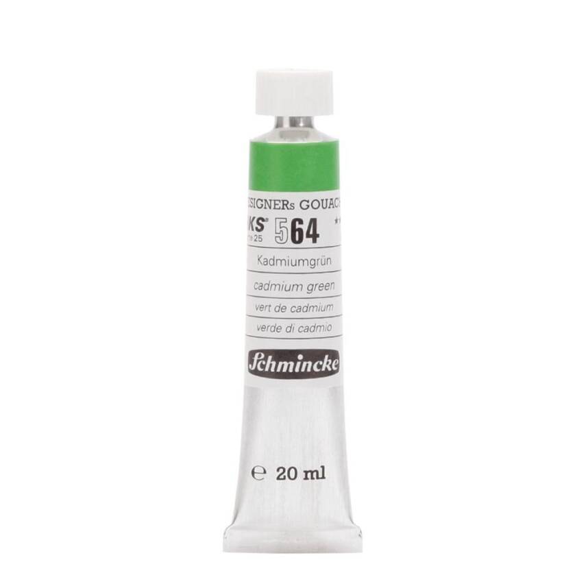 Schmincke Hks Designers' Gouache 20 ml Tube 564 Cadmium Green - 1