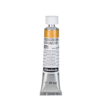 Schmincke Hks Designers' Gouache 20 ml Tube 671 Yellow Ocher