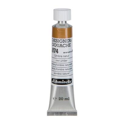 Schmincke Hks Designers' Gouache 20 ml Tube 674 Raw Umber