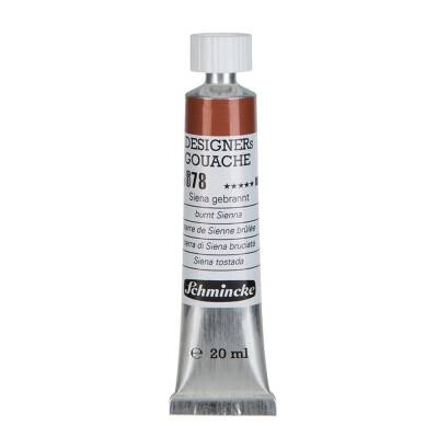 Schmincke Hks Designers' Gouache 20 ml Tube 678 Burnt Sienna