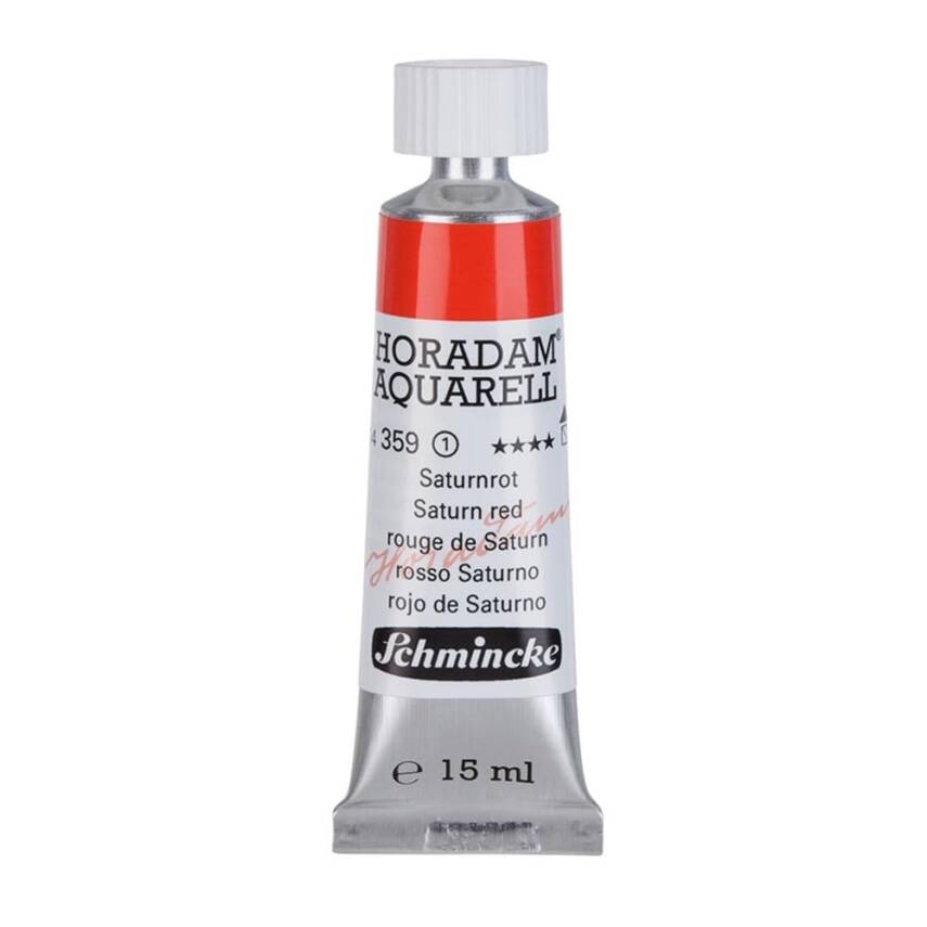 Schmincke Horadam Aquarell Artist Sulu Boya 15 ml 359 Saturn Red Seri 1 - 1