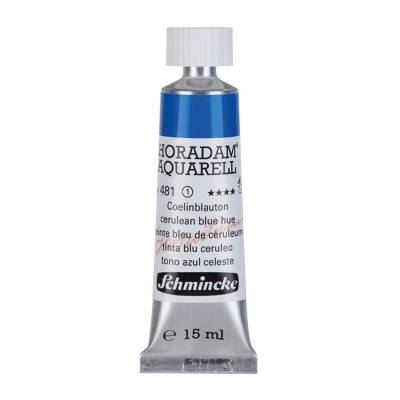 Schmincke Horadam Aquarell Artist Sulu Boya 15 ml 481 Cerulean Blue Hue Seri 1 - 1