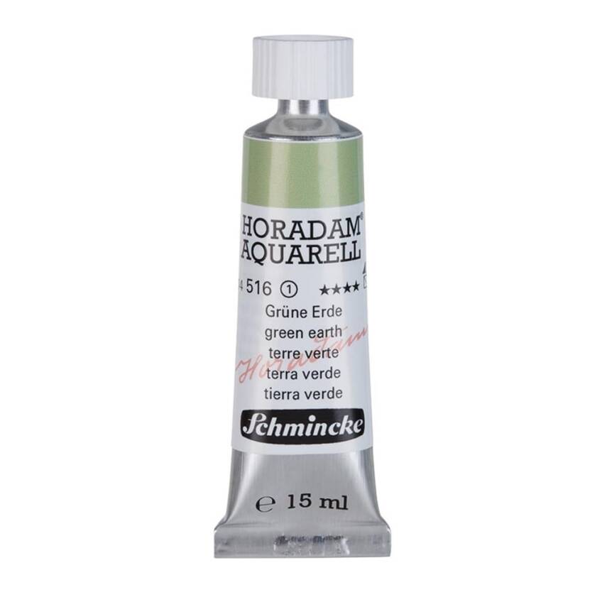 Schmincke Horadam Aquarell Artist Sulu Boya 15 ml 516 Green Earth Seri 1 - 1