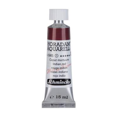 Schmincke Horadam Aquarell Artist Sulu Boya 15 ml 645 Indian Red Seri 1 - 1