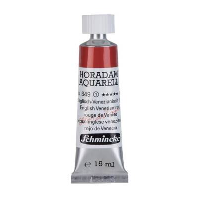 Schmincke Horadam Aquarell Artist Sulu Boya 15 ml 649 English Venetian Red Seri 1 - 1