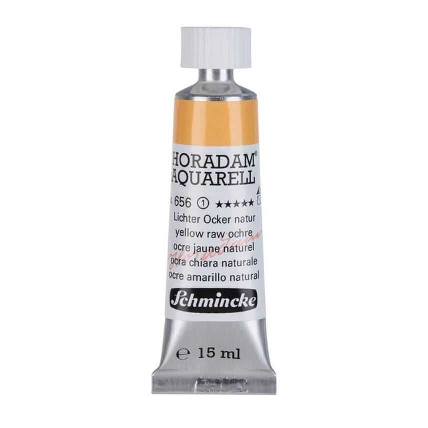 Schmincke Horadam Aquarell Artist Sulu Boya 15 ml 656 Yellow Raw Ochre Seri 1 - 1