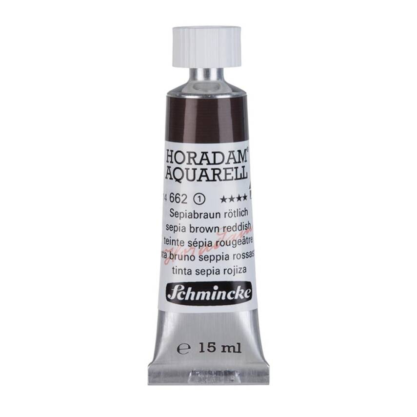 Schmincke Horadam Aquarell Artist Sulu Boya 15 ml 662 Sepia BroTone Seri 1 - 1