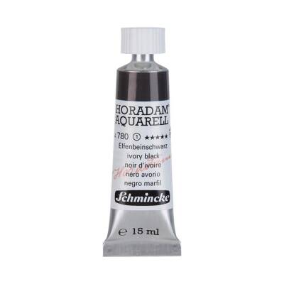 Schmincke Horadam Aquarell Artist Sulu Boya 15 ml 780 Ivory Black Seri 1 - 1
