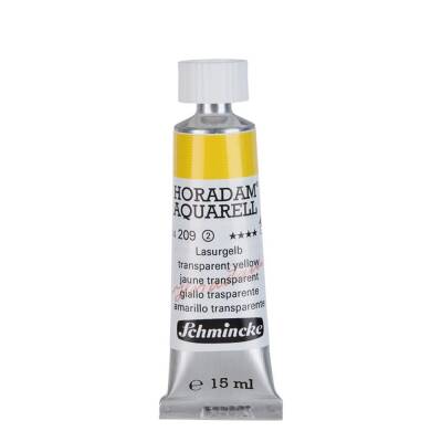 Schmincke Horadam Aquarell Artist Sulu Boya 15 ml 209 Translucent Yellow Seri 2 - 1