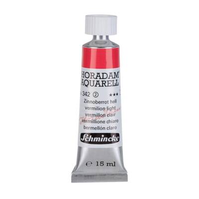 Schmincke Horadam Aquarell Artist Sulu Boya 15 ml 342 Vermilion Light Seri 2 - 1