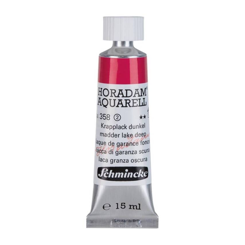 Schmincke Horadam Aquarell Artist Sulu Boya 15 ml 358 Madder Lake Deep Seri 2 - 1
