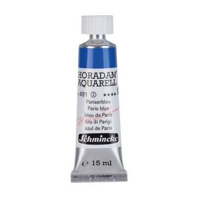 Schmincke Horadam Aquarell Artist Sulu Boya 15 ml 491 Paris Blue Seri 2 - 1
