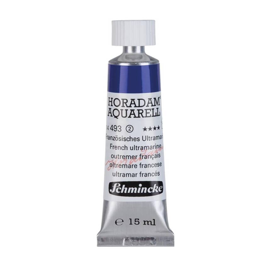Schmincke Horadam Aquarell Artist Sulu Boya 15 ml 493 French Ultramarine Seri 2 - 1