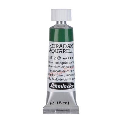 Schmincke Horadam Aquarell Artist Sulu Boya 15 ml 512 Chromium Oxide Green Seri 2 - 1