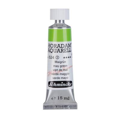 Schmincke Horadam Aquarell Artist Sulu Boya 15 ml 524 May Green Seri 2 - 1